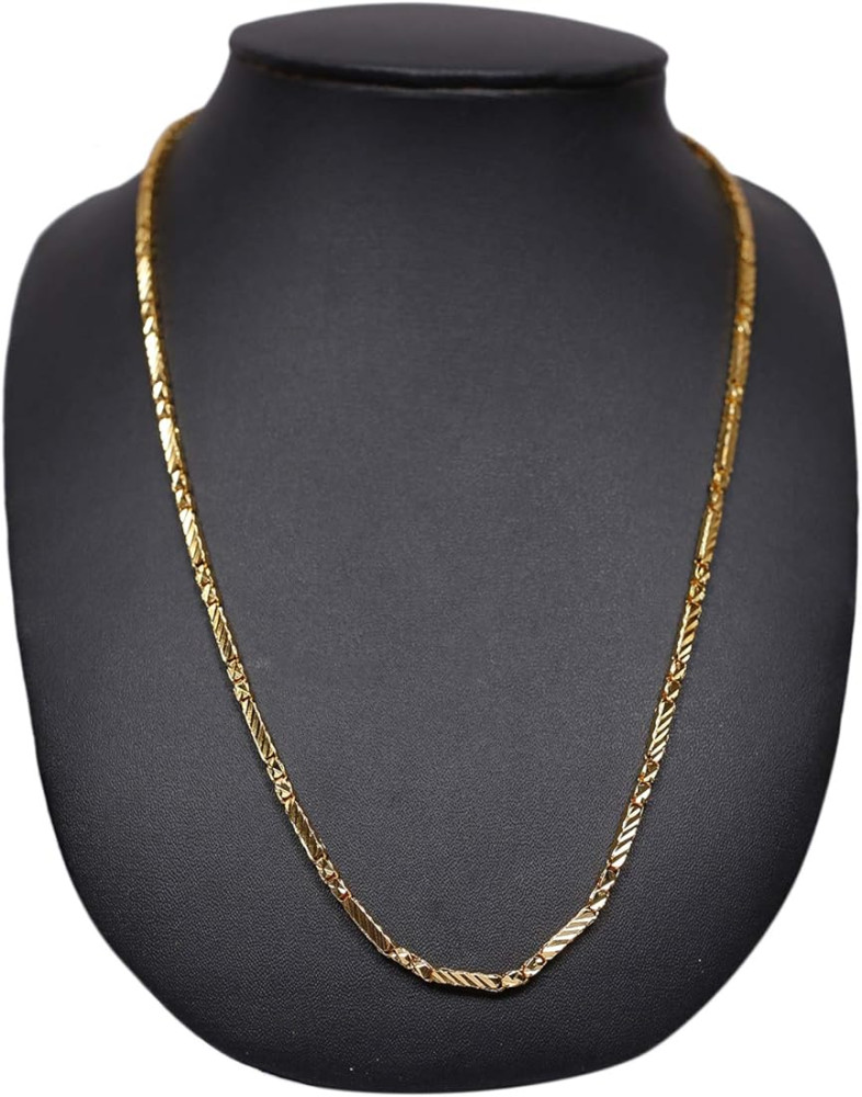 Classic Gold Plated Chain Necklace Test