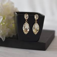 Crystal Dangle Party Earrings